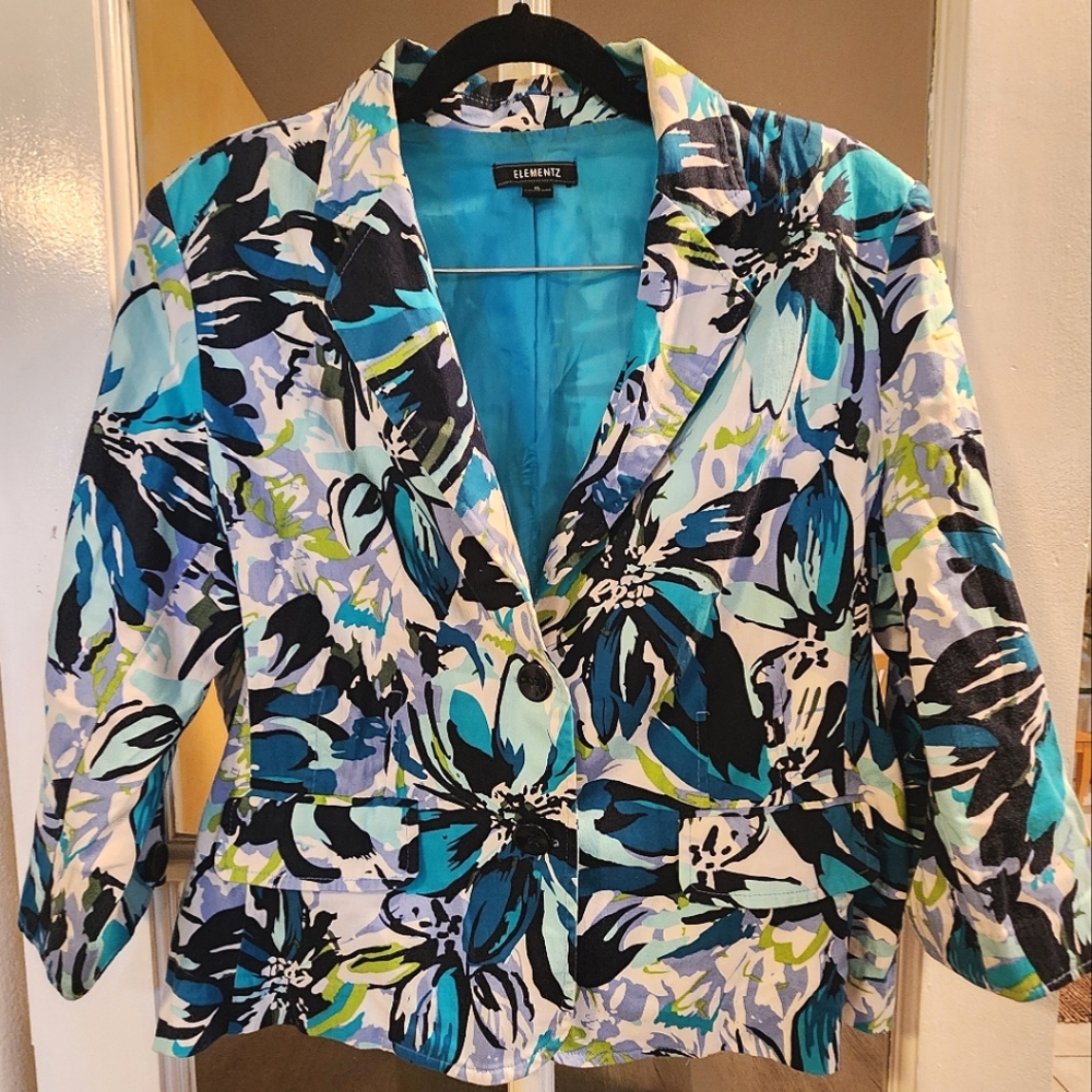 Elementz ladies button down jacket